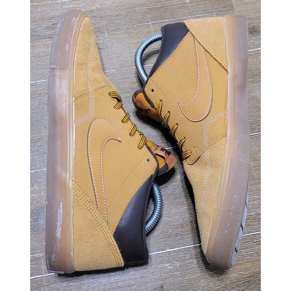 Size 8 - Nike Portmore 2 Solarsoft SB Mid Bronze Men\'s Brown Shoes main image 6